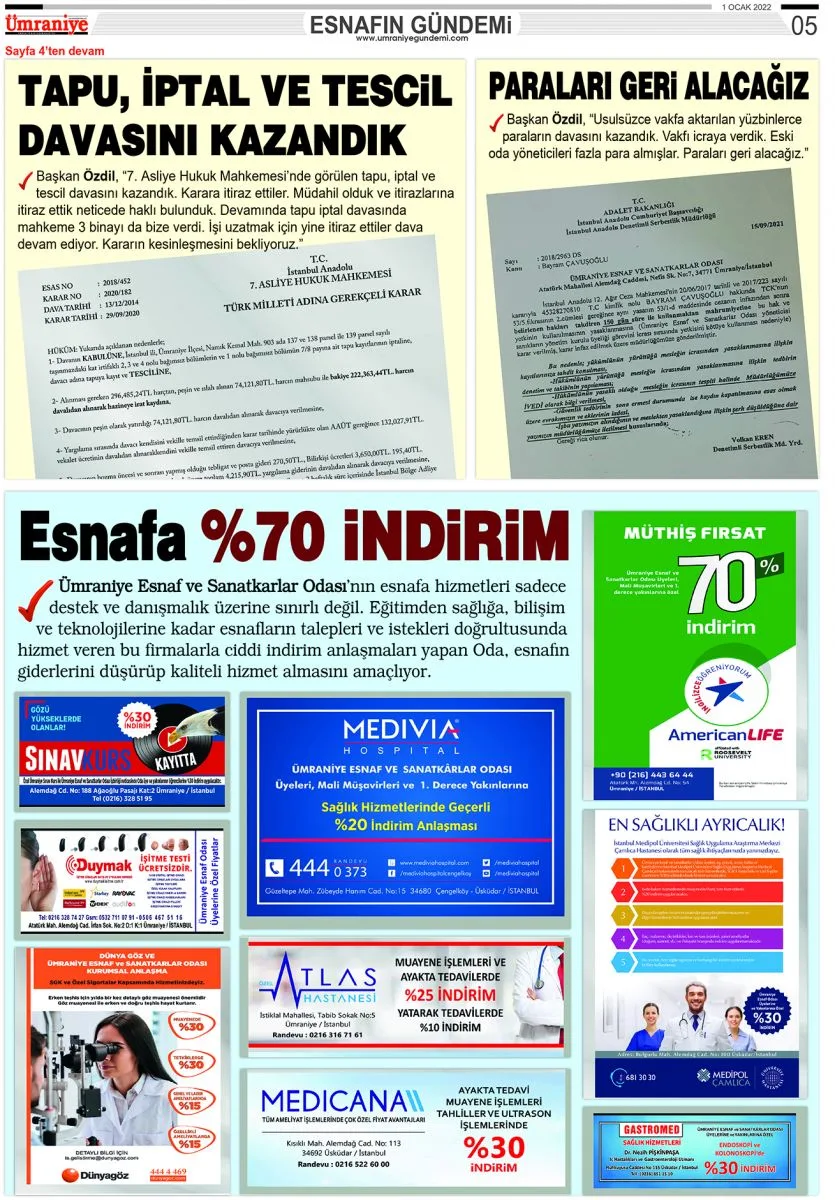 Basında Başkanımız