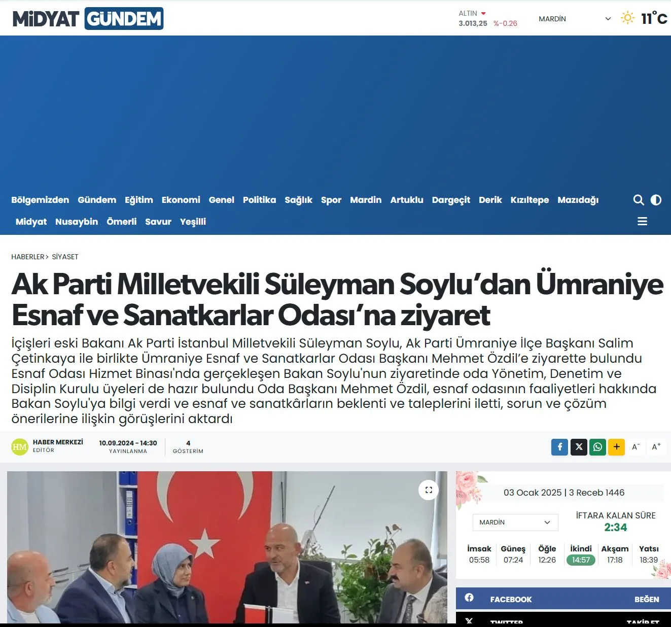 Basında Başkanımız