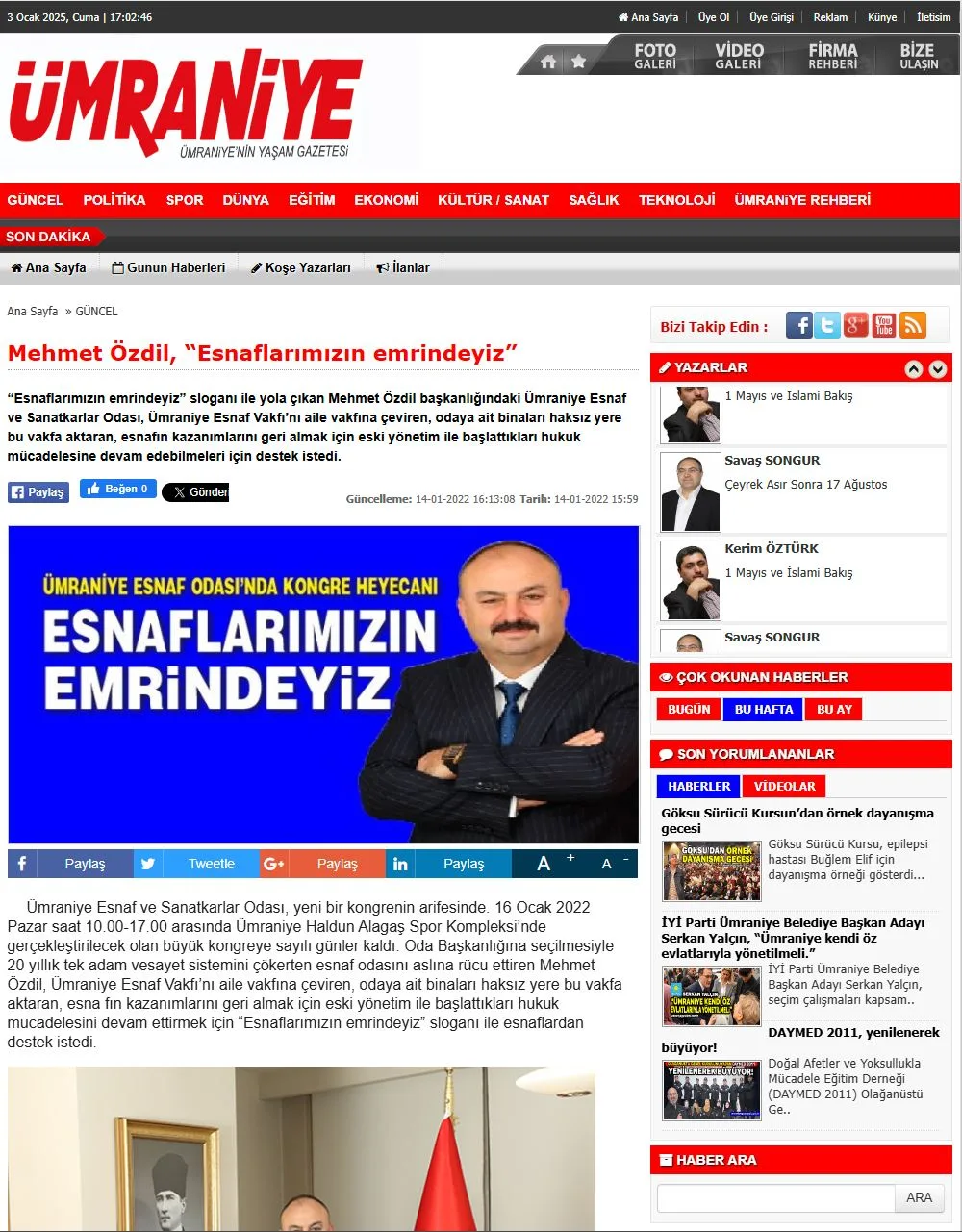 Basında Başkanımız