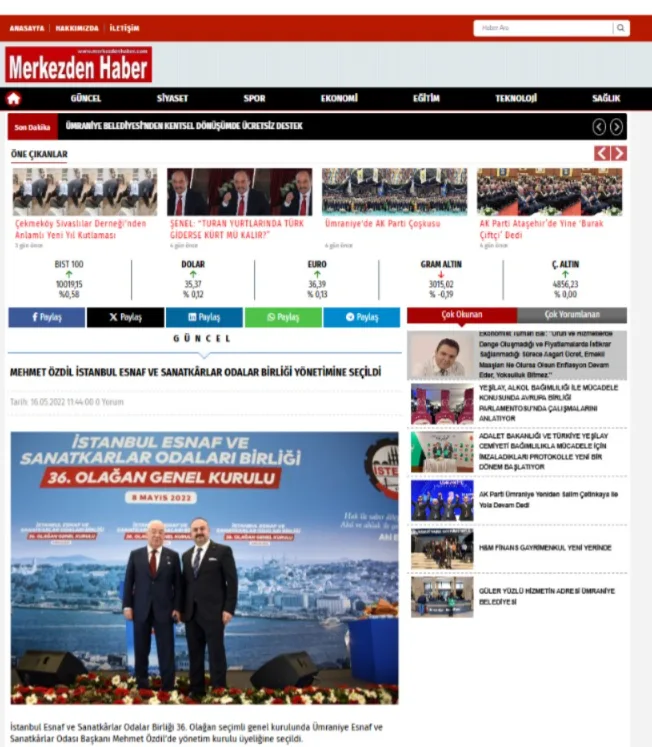 Basında Başkanımız